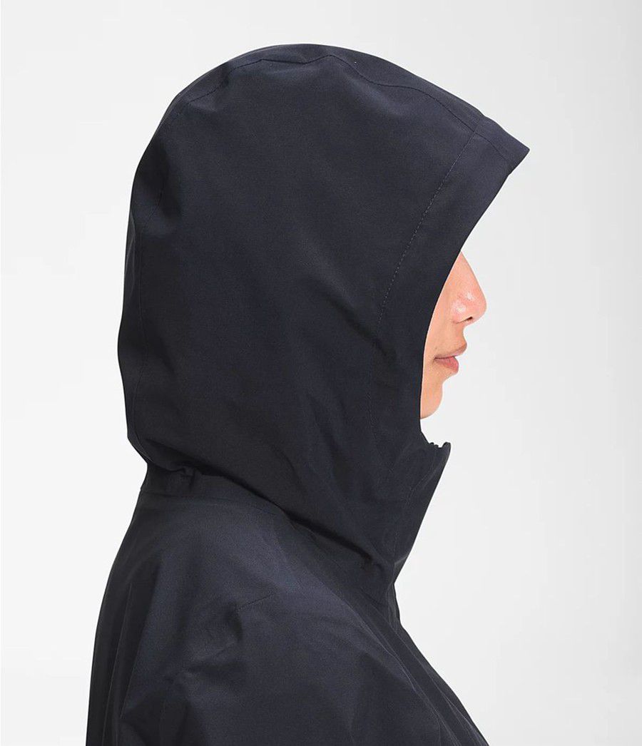 Dámské Parkas The North Face City Breeze Rain Ii Tmavě Blankyt | URJESPO-23