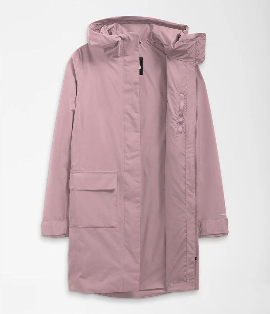 Dámské Parkas The North Face City Breeze Rain Ii Světle Fialové | THBAJOD-52