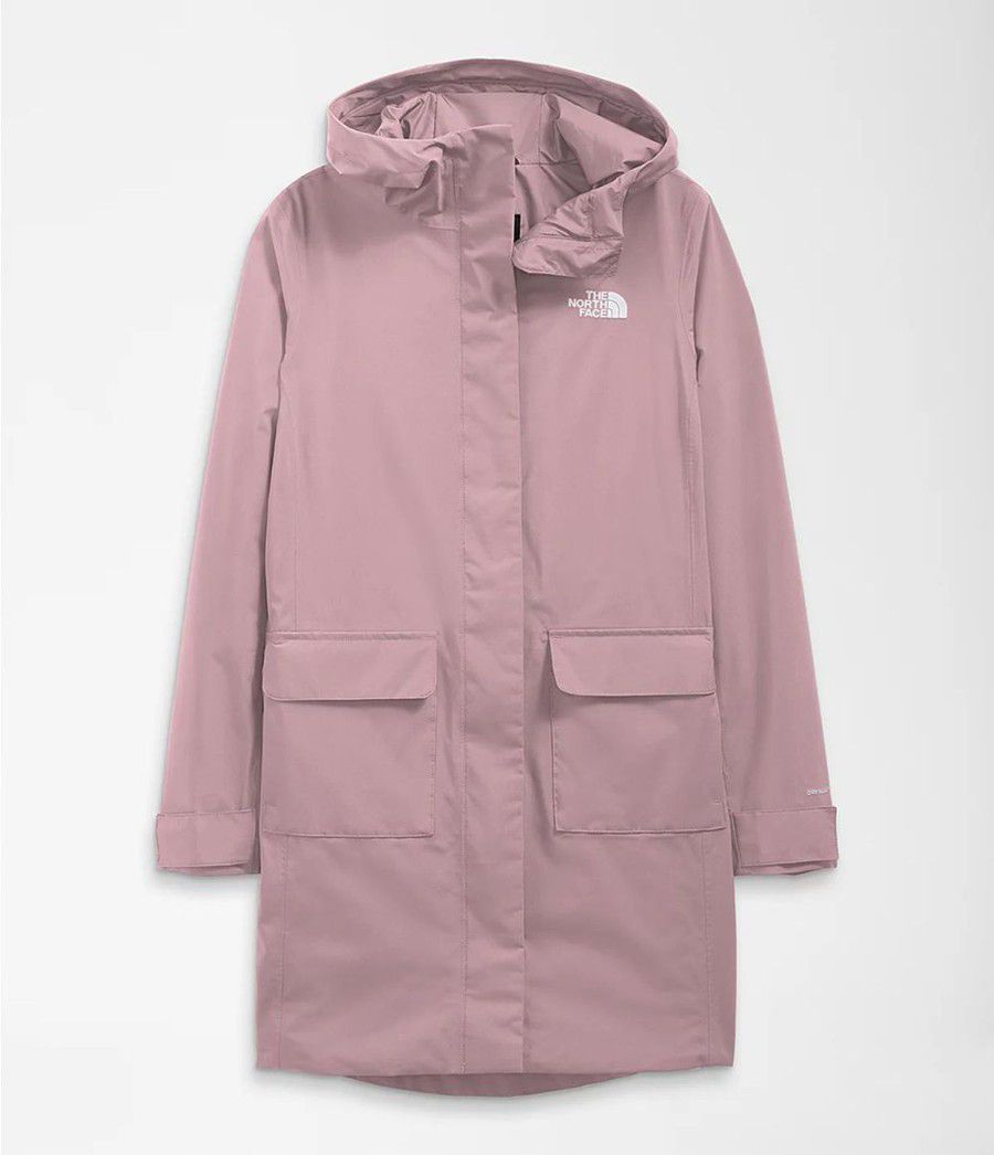 Dámské Parkas The North Face City Breeze Rain Ii Světle Fialové | THBAJOD-52