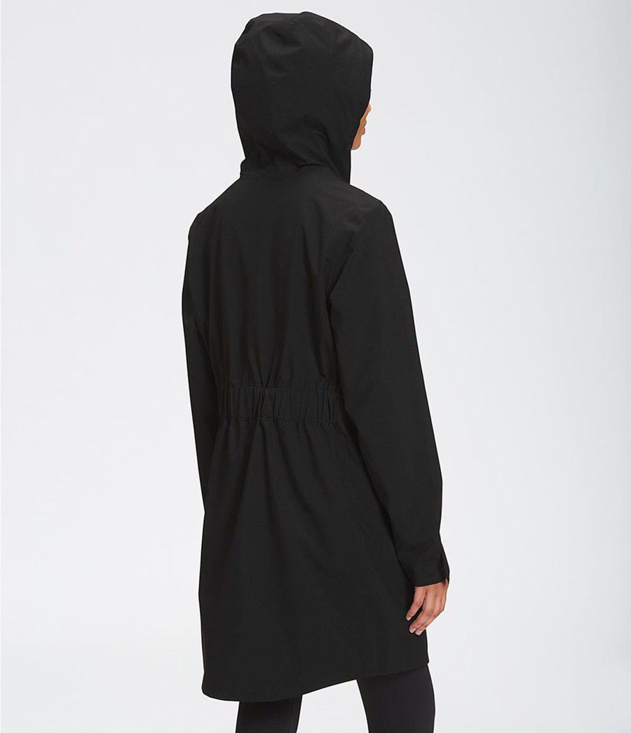 Dámské Parkas The North Face City Breeze Rain Ii Černé | ETUCGHS-49