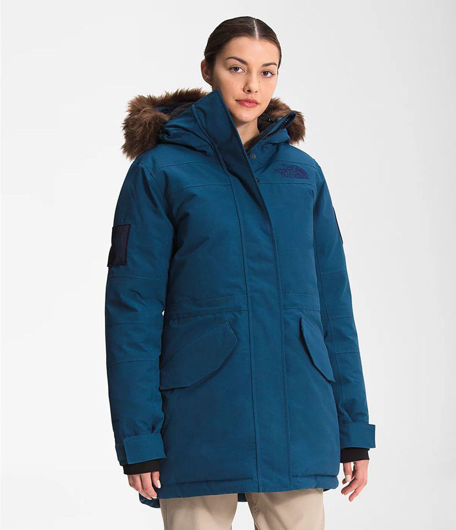 Dámské Parkas The North Face Expedition Mcmurdo Blankyt | OUVSLTB-41