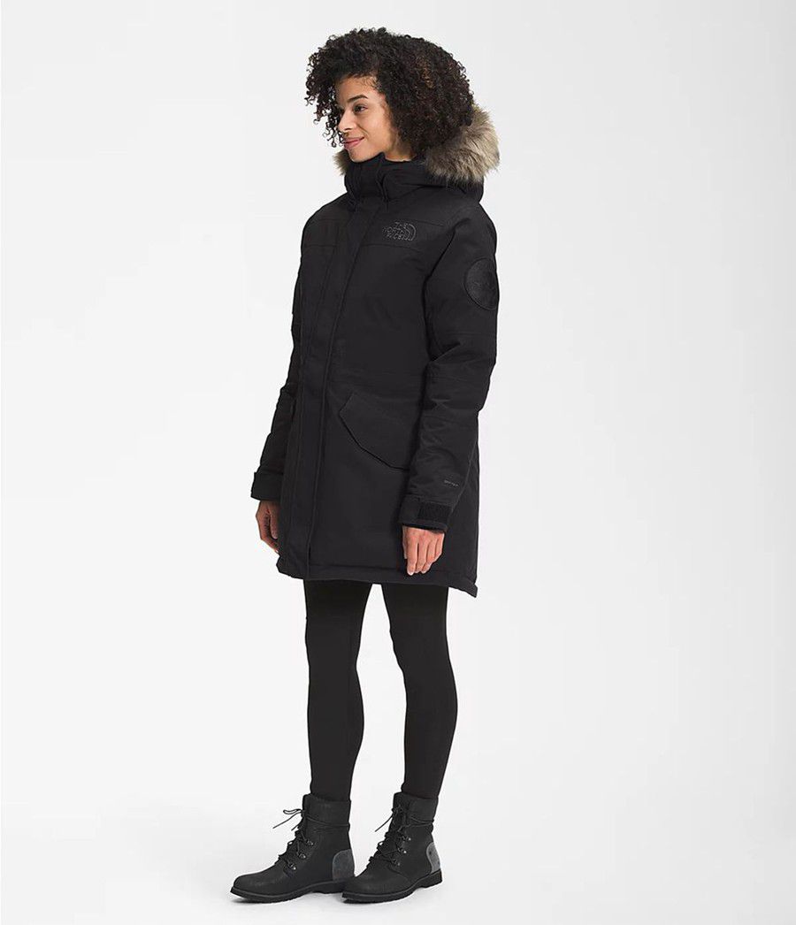 Dámské Parkas The North Face Expedition Mcmurdo Černé | TIBWHNV-26