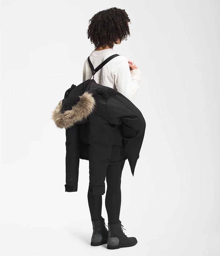 Dámské Parkas The North Face Expedition Mcmurdo Černé | TIBWHNV-26