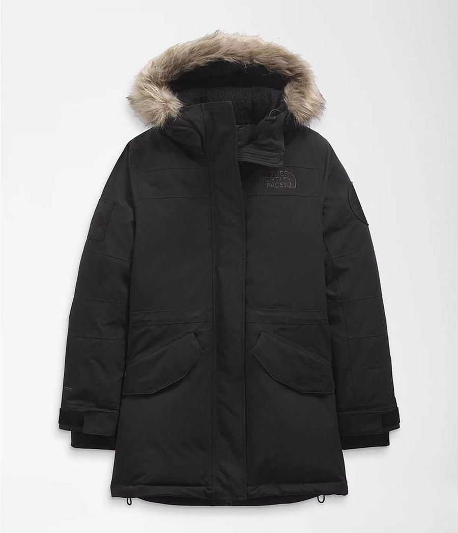 Dámské Parkas The North Face Expedition Mcmurdo Černé | TIBWHNV-26