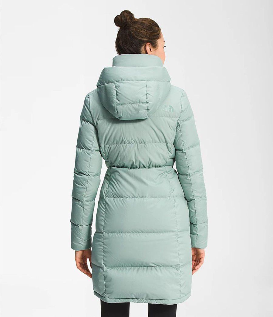 Dámské Parkas The North Face Metropolis Zelene | QIXDSBE-38