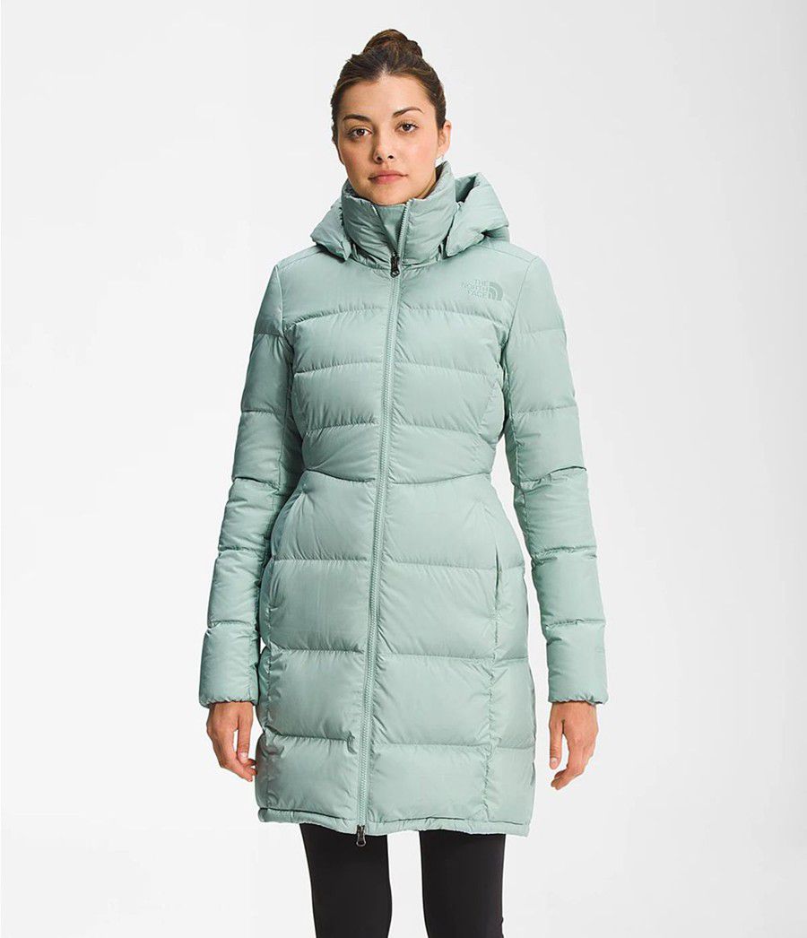 Dámské Parkas The North Face Metropolis Zelene | QIXDSBE-38