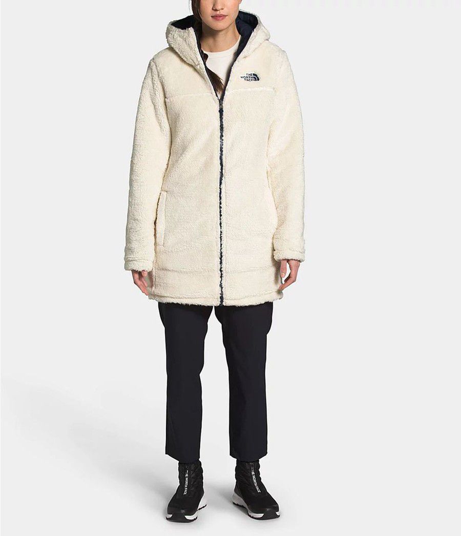 Dámské Parkas The North Face Mossbud Insulated Reversible Tmavě Blankyt | CFOGRJE-34