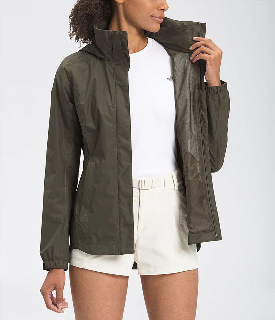 Dámské Parkas The North Face Resolve Ii Olivy Zelené | FWUHOTE-49