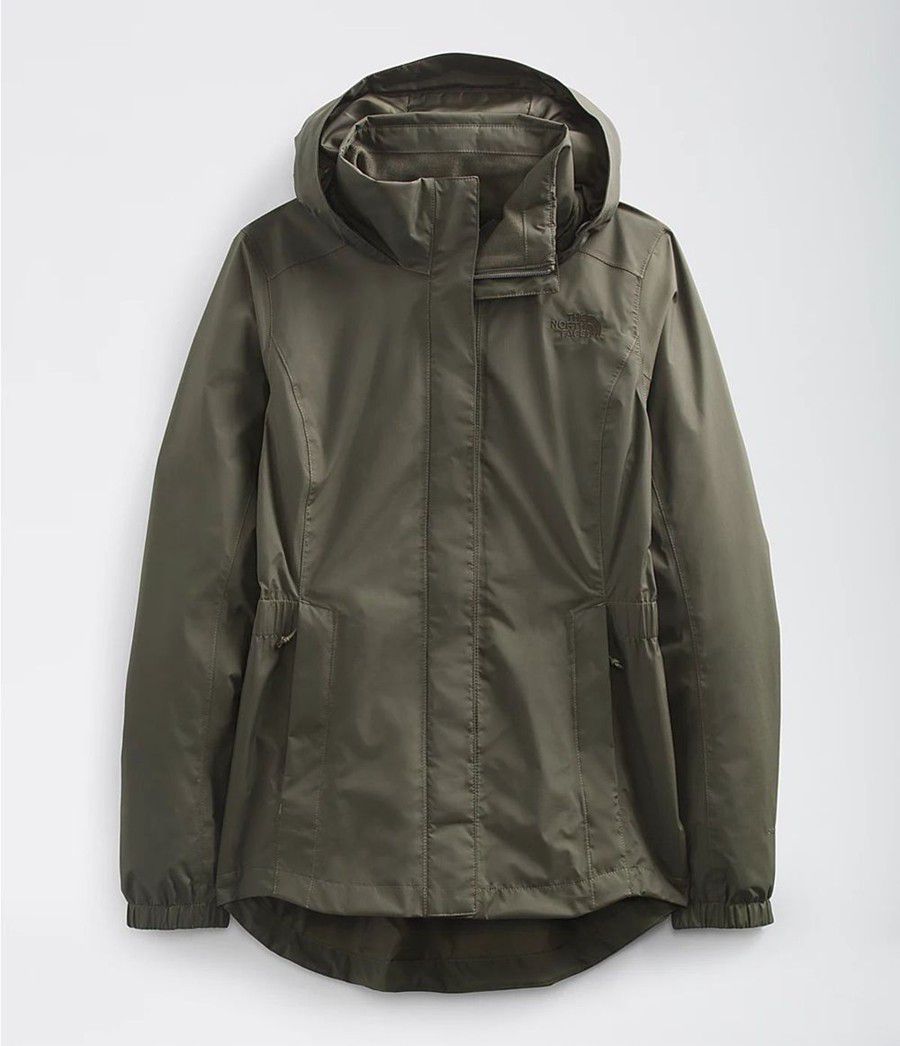 Dámské Parkas The North Face Resolve Ii Olivy Zelené | FWUHOTE-49