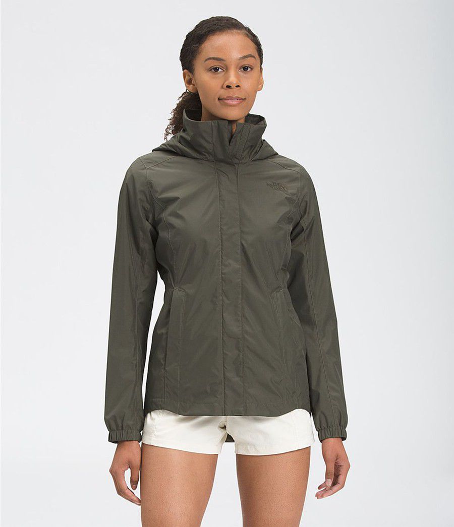 Dámské Parkas The North Face Resolve Ii Olivy Zelené | FWUHOTE-49