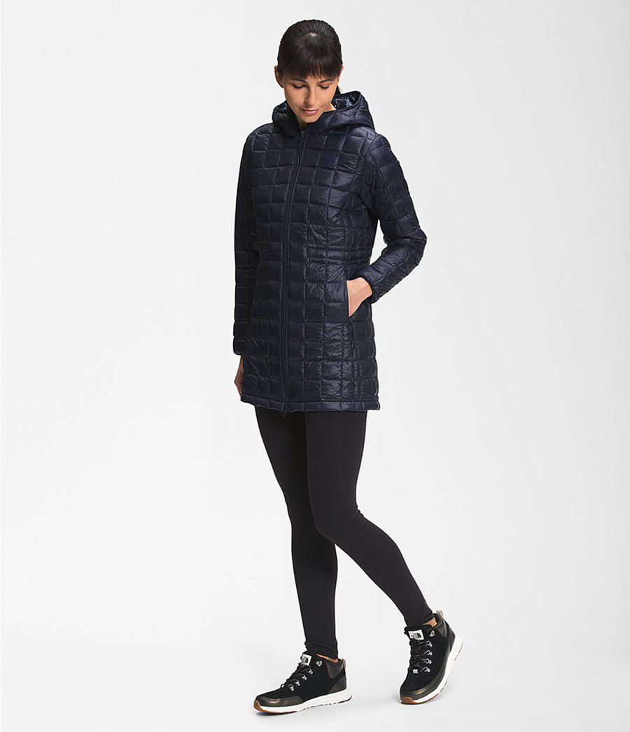 Dámské Parkas The North Face Thermoball Eco Tmavě Blankyt | FUQMXCS-05