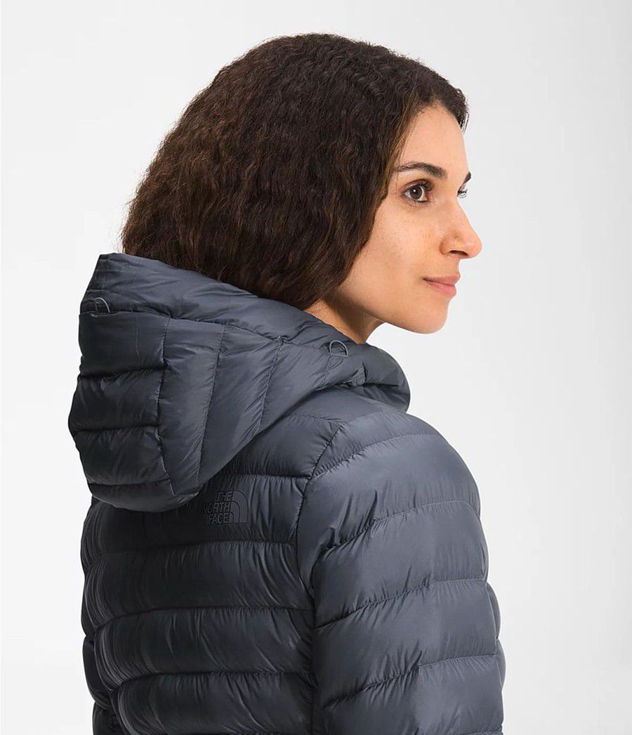 Dámské Parkas The North Face Transverse Belted Šedé | PTUDKFV-98