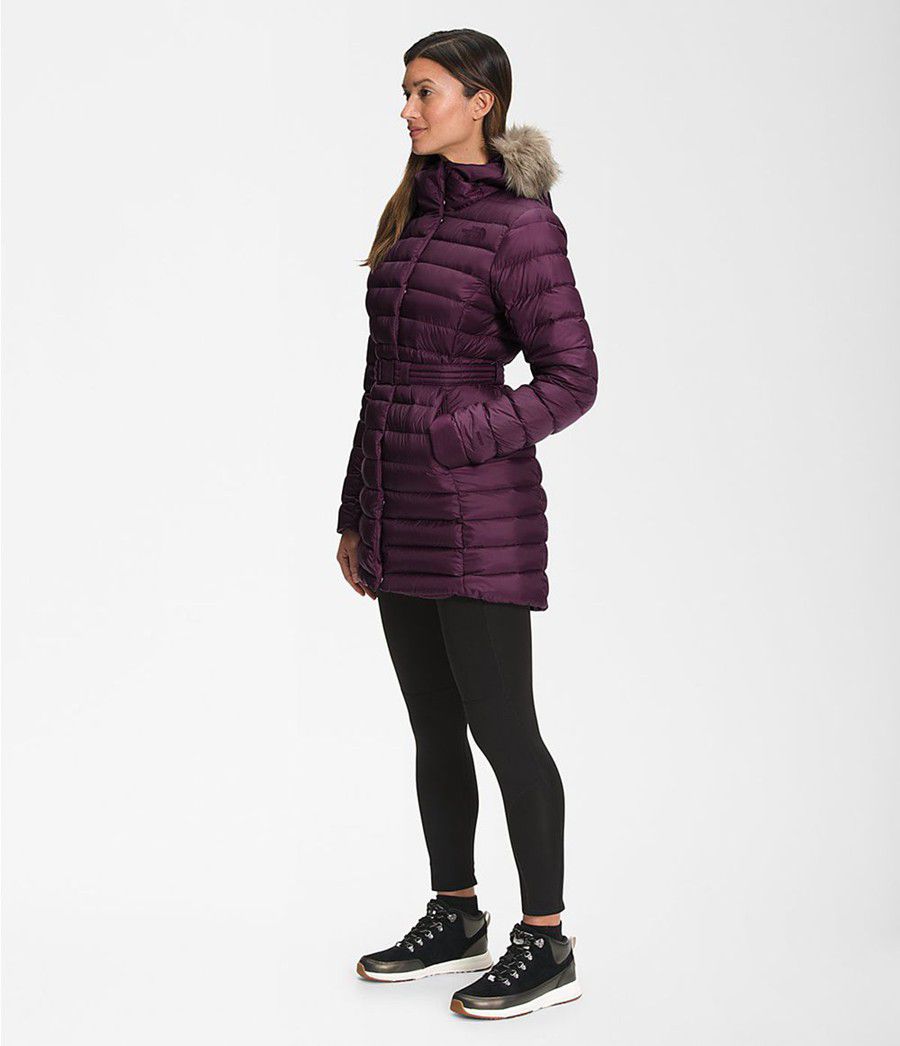Dámské Parkas The North Face Transverse Belted Fialové | AMIFCHD-91