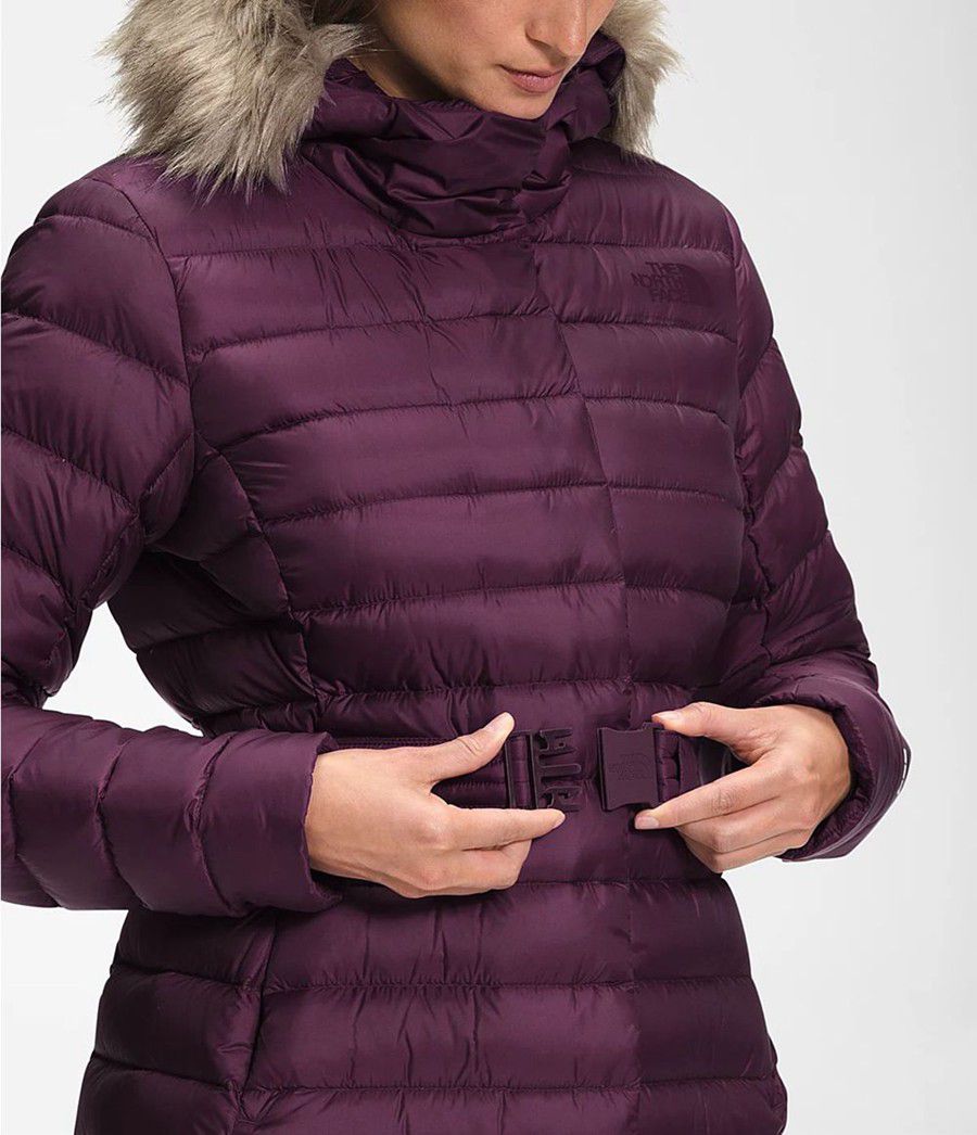 Dámské Parkas The North Face Transverse Belted Fialové | AMIFCHD-91