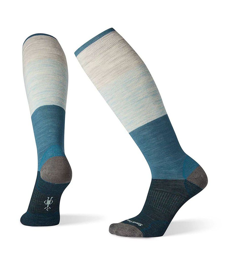 Dámské Ponožky The North Face Smartwool Compression Color Block Over-The-Calf Blankyt | IGFTDPB-60