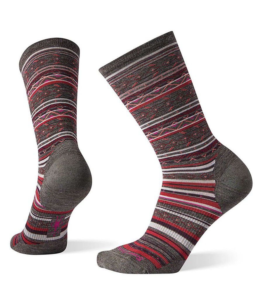 Dámské Ponožky The North Face Smartwool Ethno Graphic Crew Viacfarebný | AOZDJYI-54