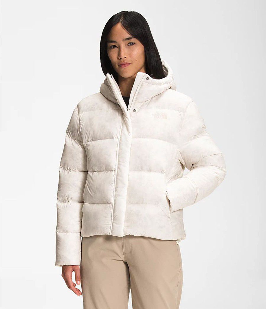 Dámské Péřové Bundy The North Face City Standard Puffer Bílé | RUYNMVA-78