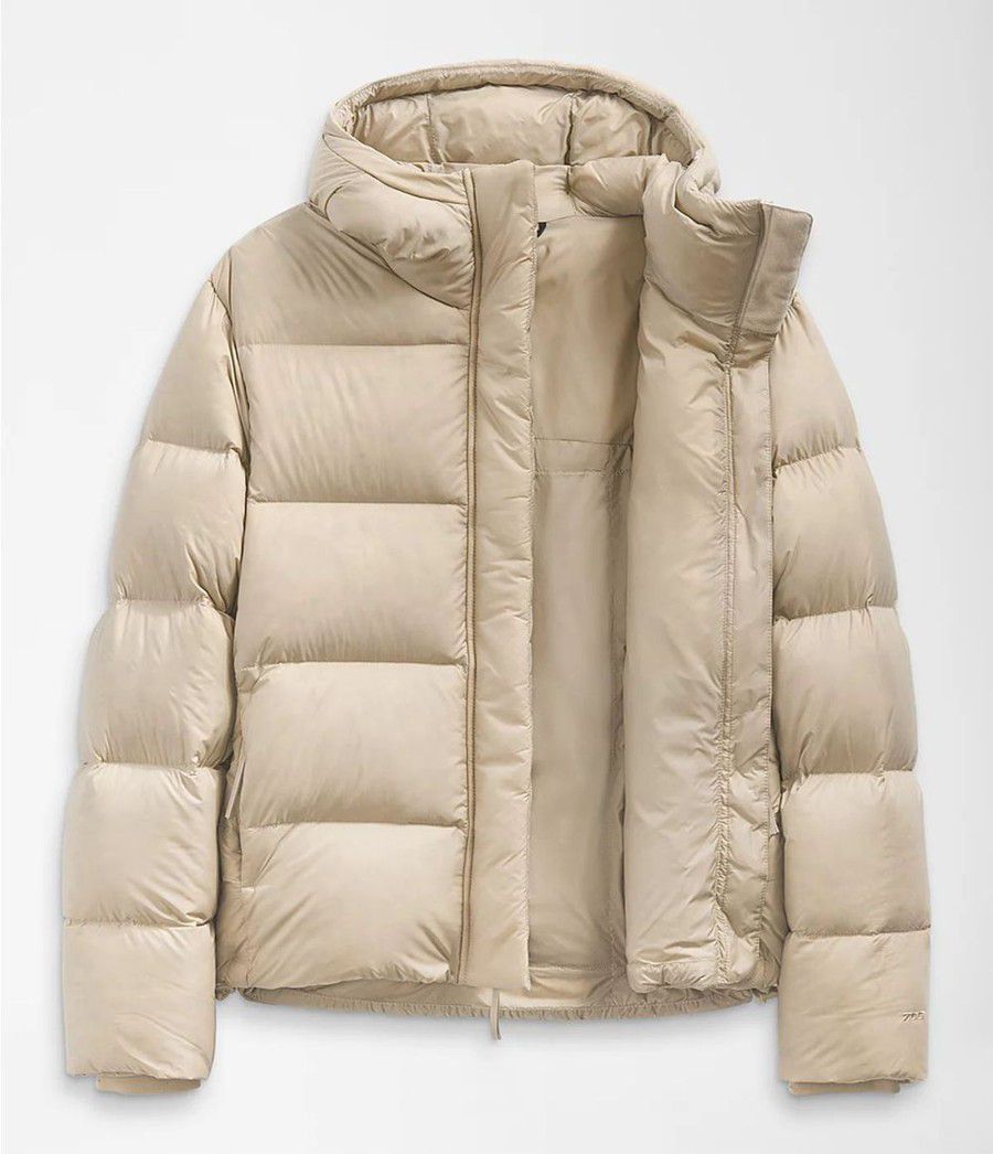 Dámské Péřové Bundy The North Face City Standard Puffer Béžový | PRJHTMB-08