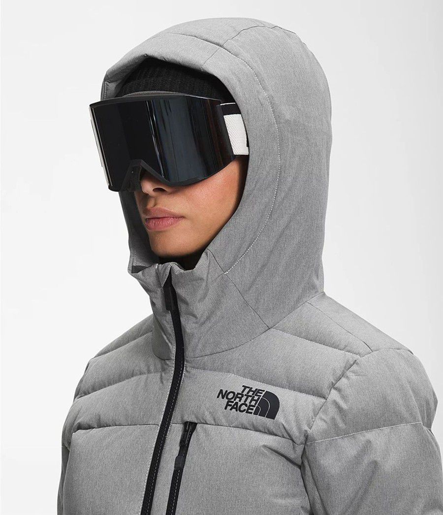 Dámské Péřové Bundy The North Face Heavenly Šedé | QTDBGPO-43