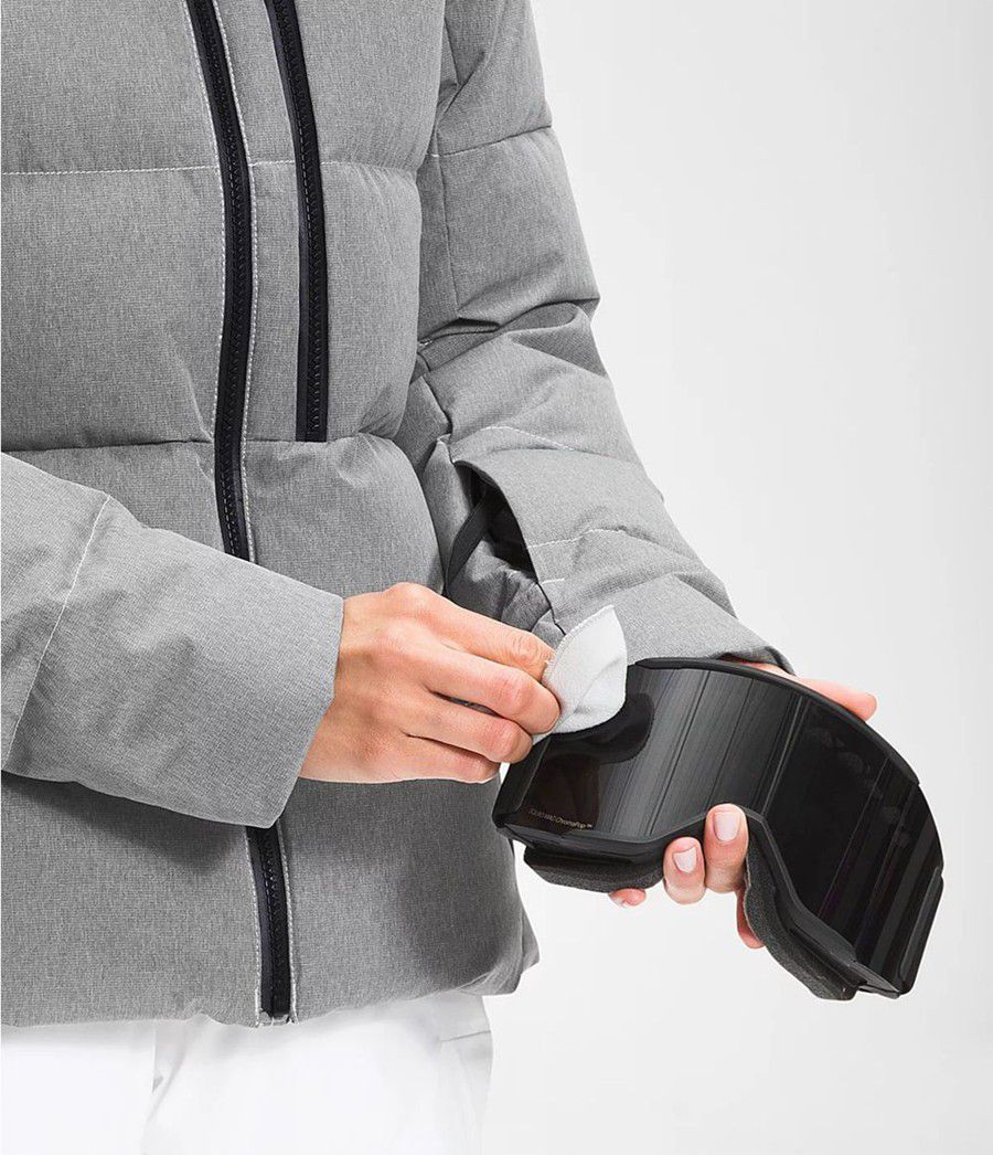 Dámské Péřové Bundy The North Face Heavenly Šedé | QTDBGPO-43