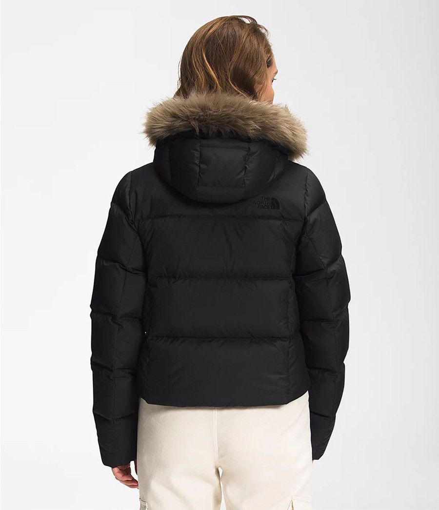 Dámské Péřové Bundy The North Face New Dealio Short Černé | LSNVORB-63