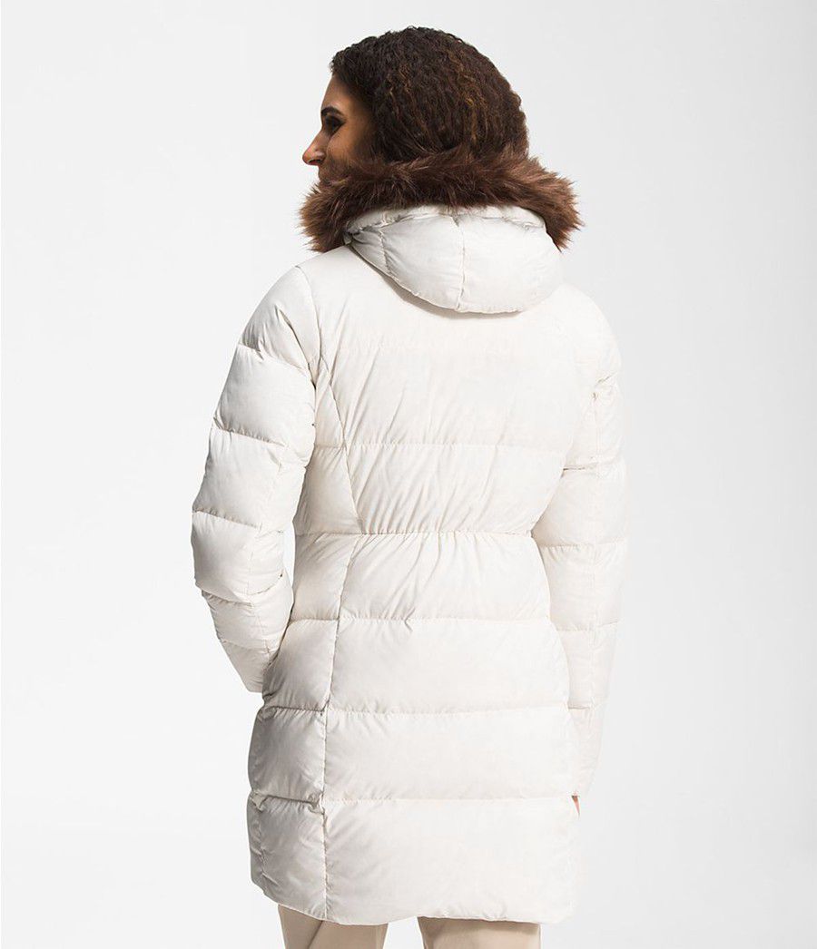 Dámské Péřové Bundy The North Face New Dealio Bílé | TAPWCXK-30