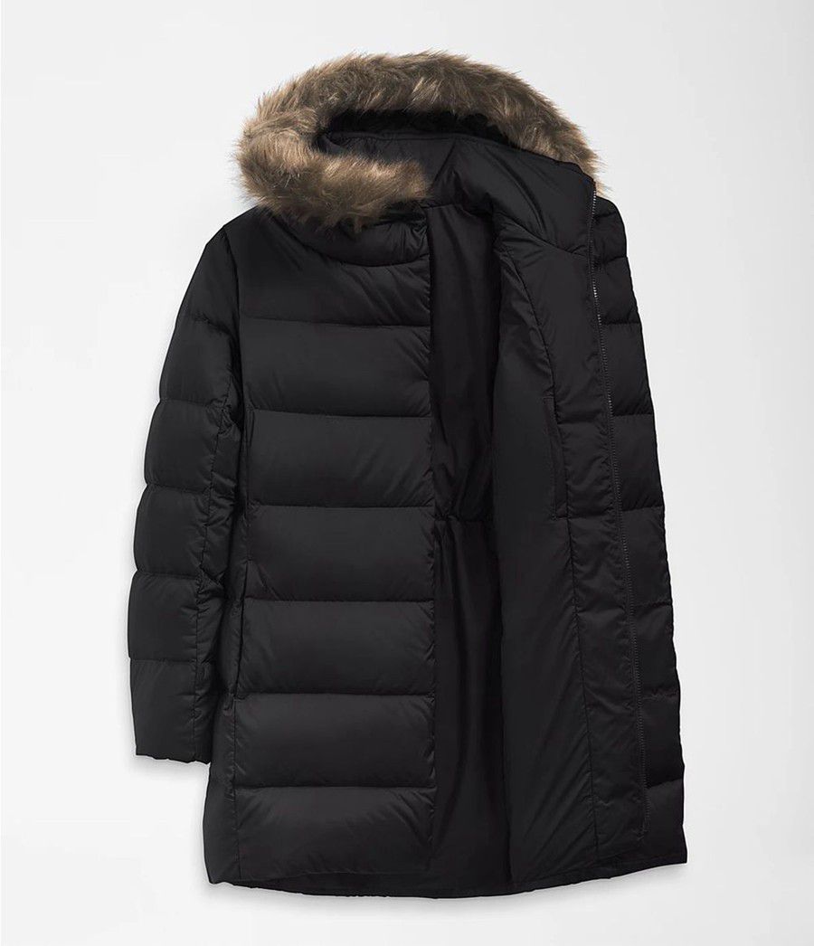 Dámské Péřové Bundy The North Face New Dealio Černé | WMNPIGD-15