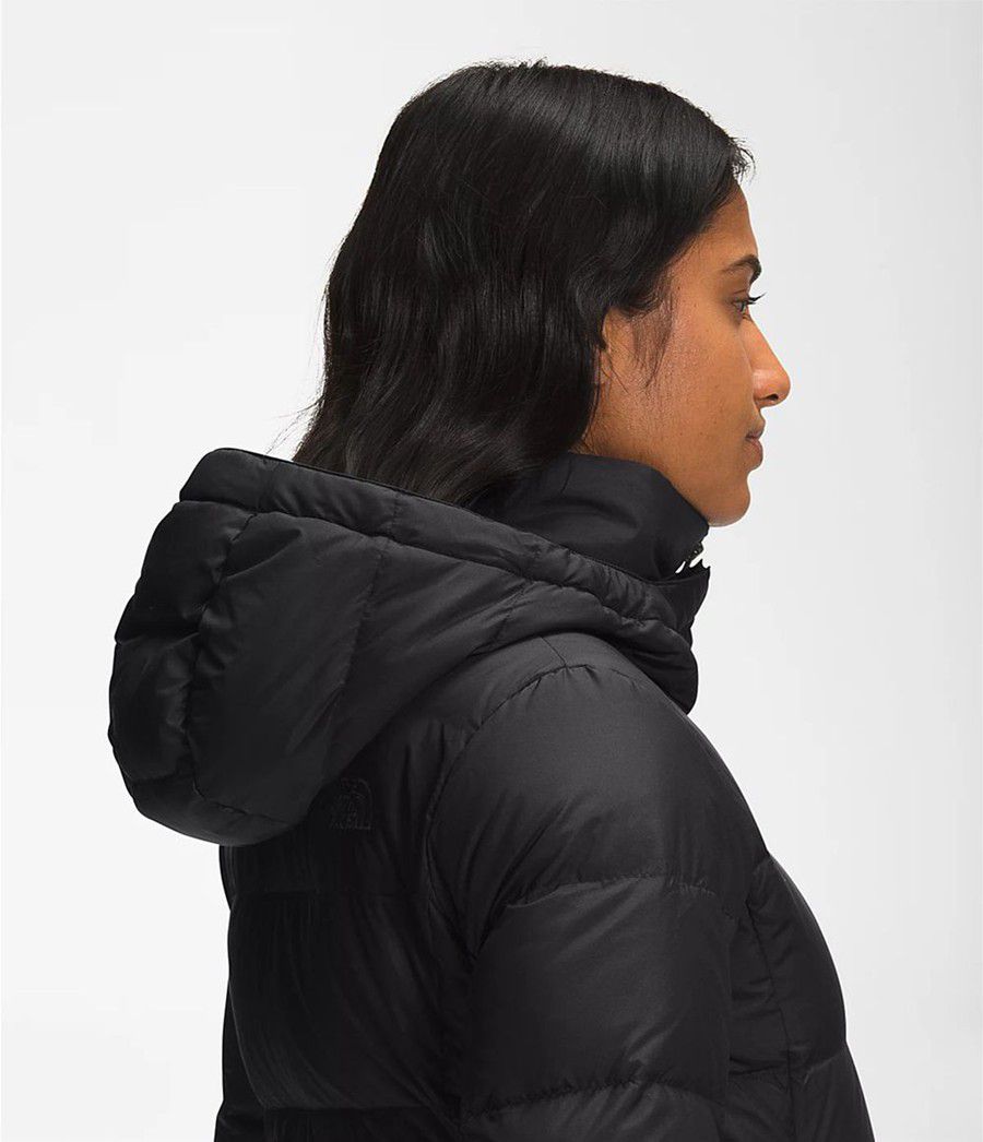 Dámské Péřové Bundy The North Face New Dealio Černé | WMNPIGD-15
