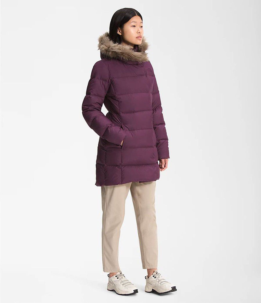 Dámské Péřové Bundy The North Face New Dealio Fialové | UQVWFSN-34
