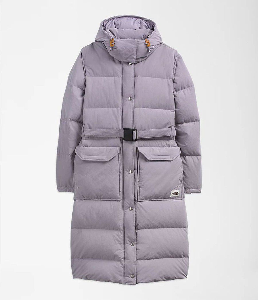 Dámské Péřové Bundy The North Face Sierra Long Šedé | YHTVKXM-34