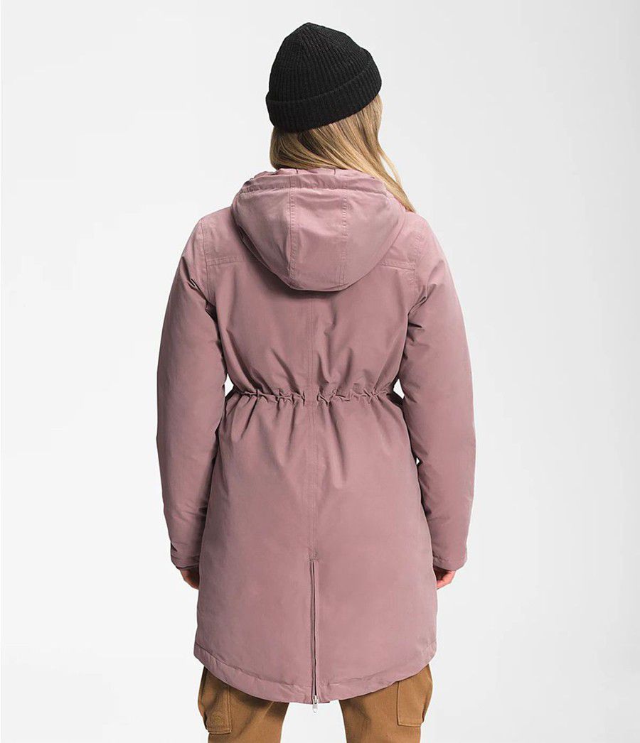 Dámské Péřové Bundy The North Face Snow Světle Fialové | VZEBHOY-20