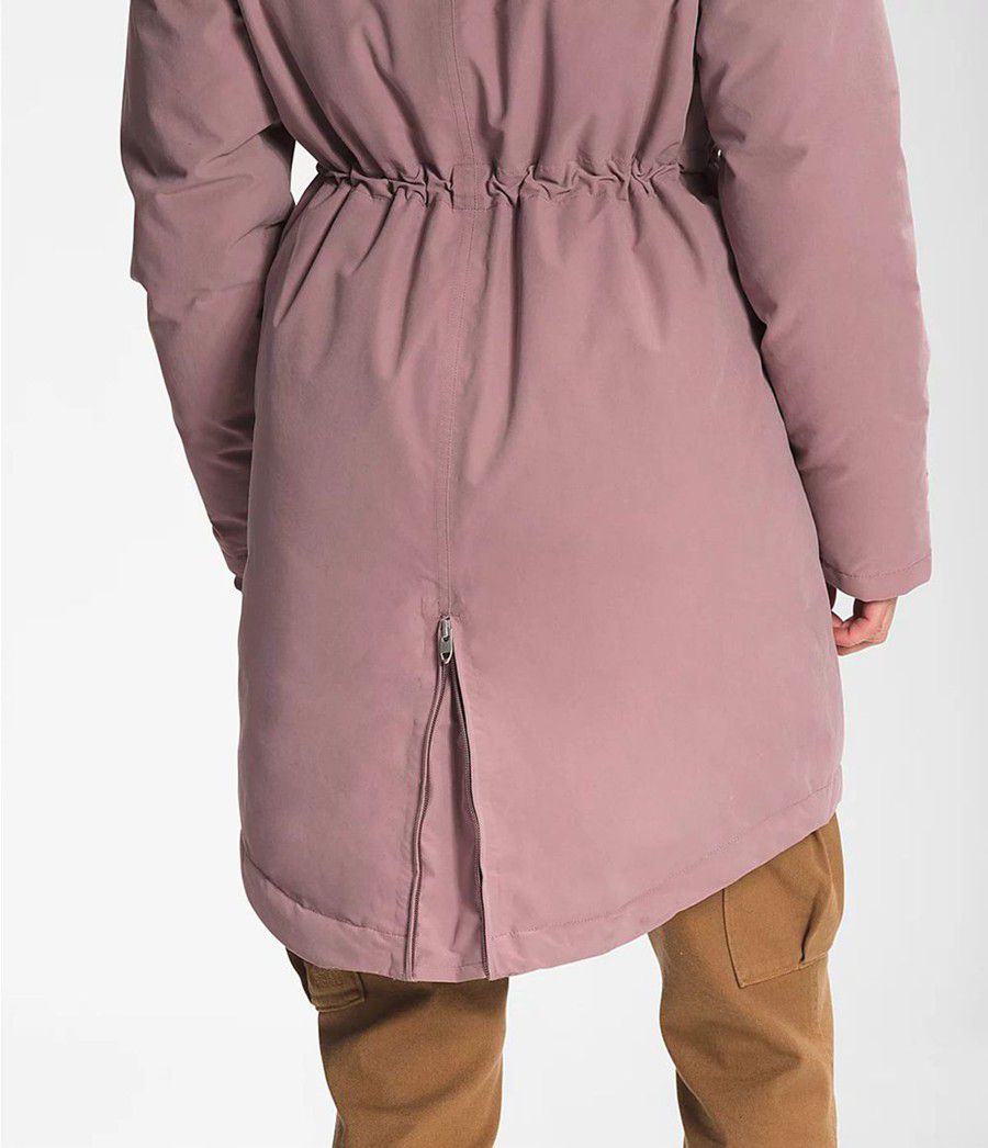 Dámské Péřové Bundy The North Face Snow Světle Fialové | VZEBHOY-20