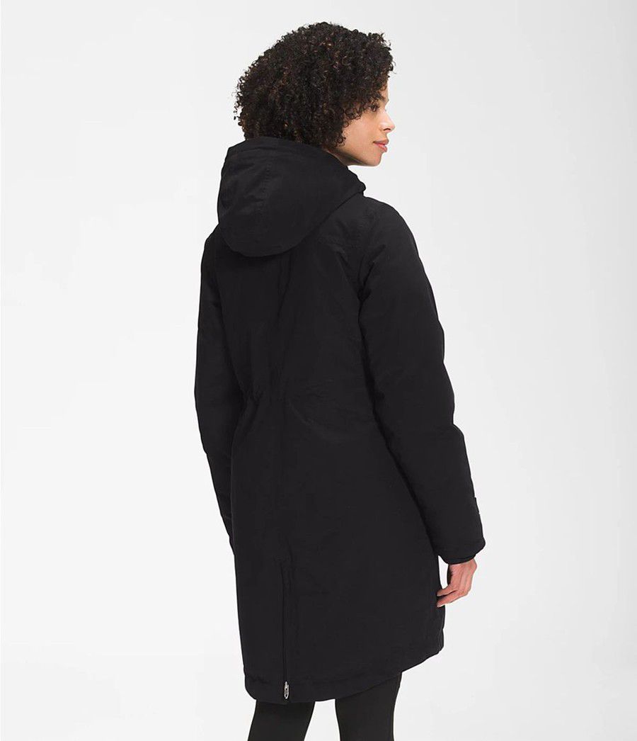 Dámské Péřové Bundy The North Face Snow Černé | AUEVIRD-67