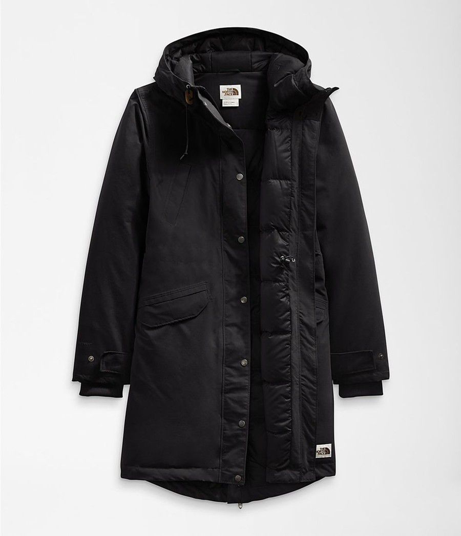 Dámské Péřové Bundy The North Face Snow Černé | AUEVIRD-67
