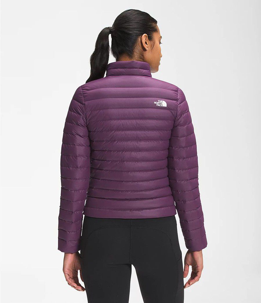 Dámské Péřové Bundy The North Face Stretch Seasonal Fialové | UOIKMGQ-25