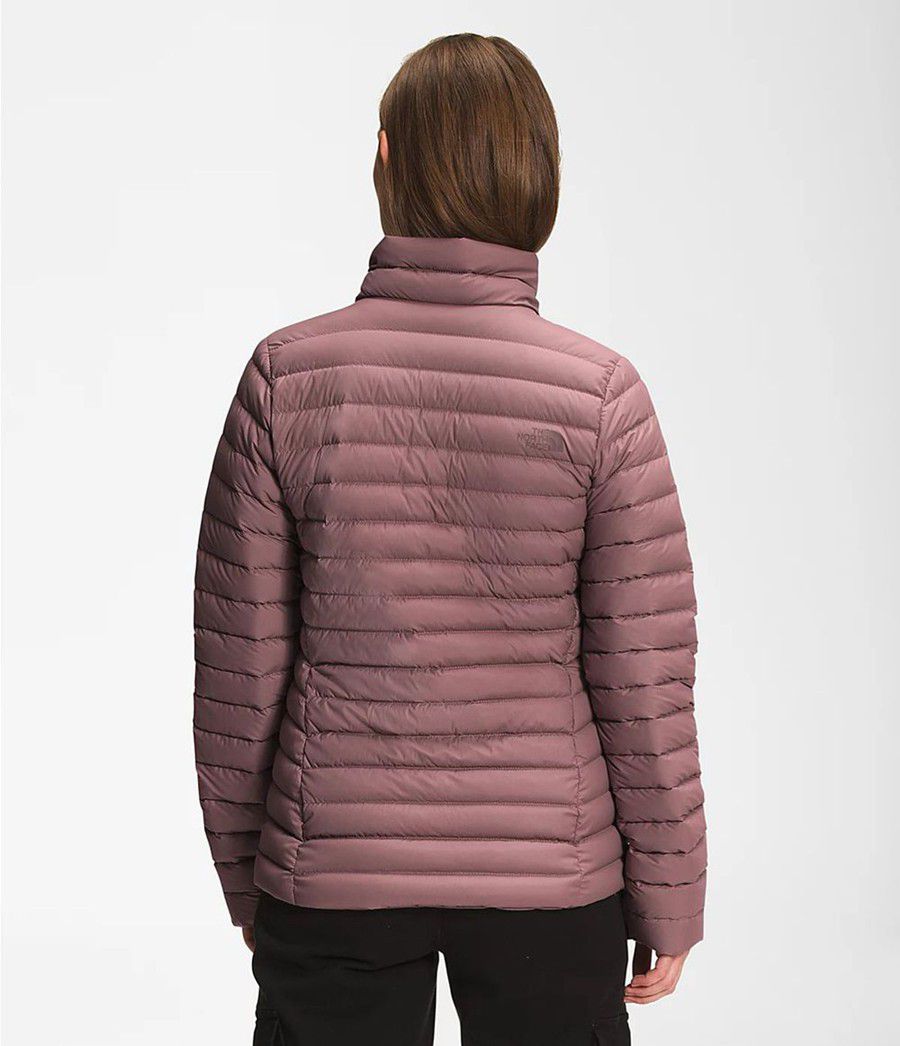 Dámské Péřové Bundy The North Face Stretch Světle Fialové | SPLUCAZ-29