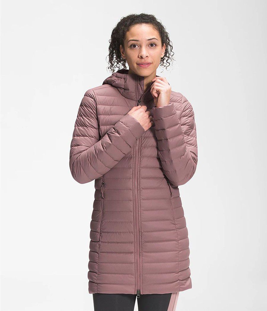 Dámské Péřové Bundy The North Face Stretch Světle Fialové | VXSWYIT-12