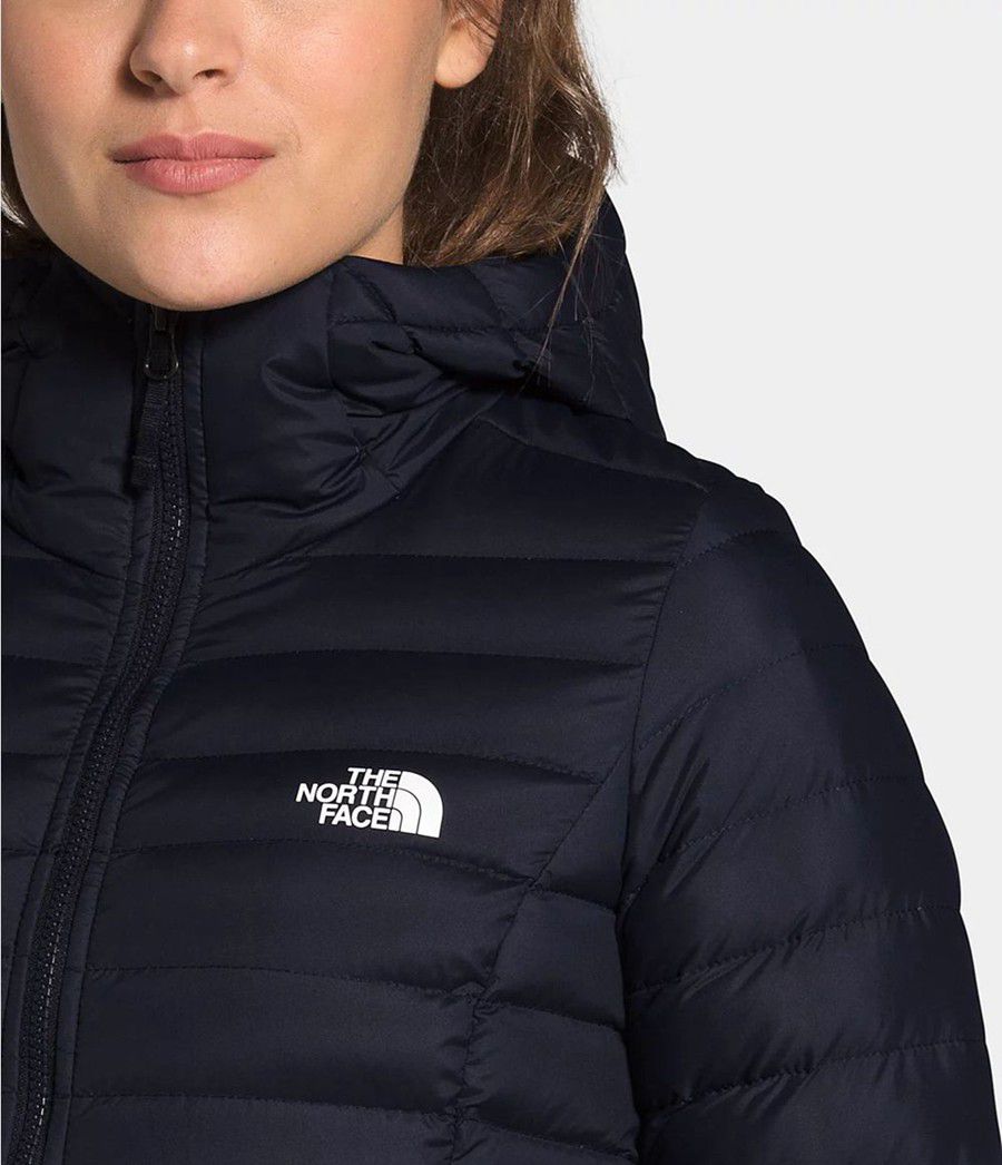 Dámské Péřové Bundy The North Face Stretch Tmavě Blankyt | CMUTZNR-21