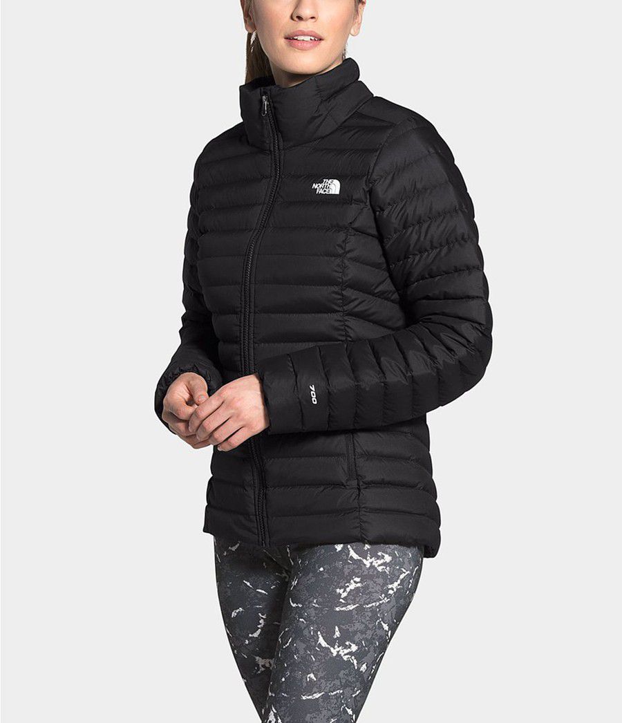 Dámské Péřové Bundy The North Face Stretch Černé | OBPVKYW-58