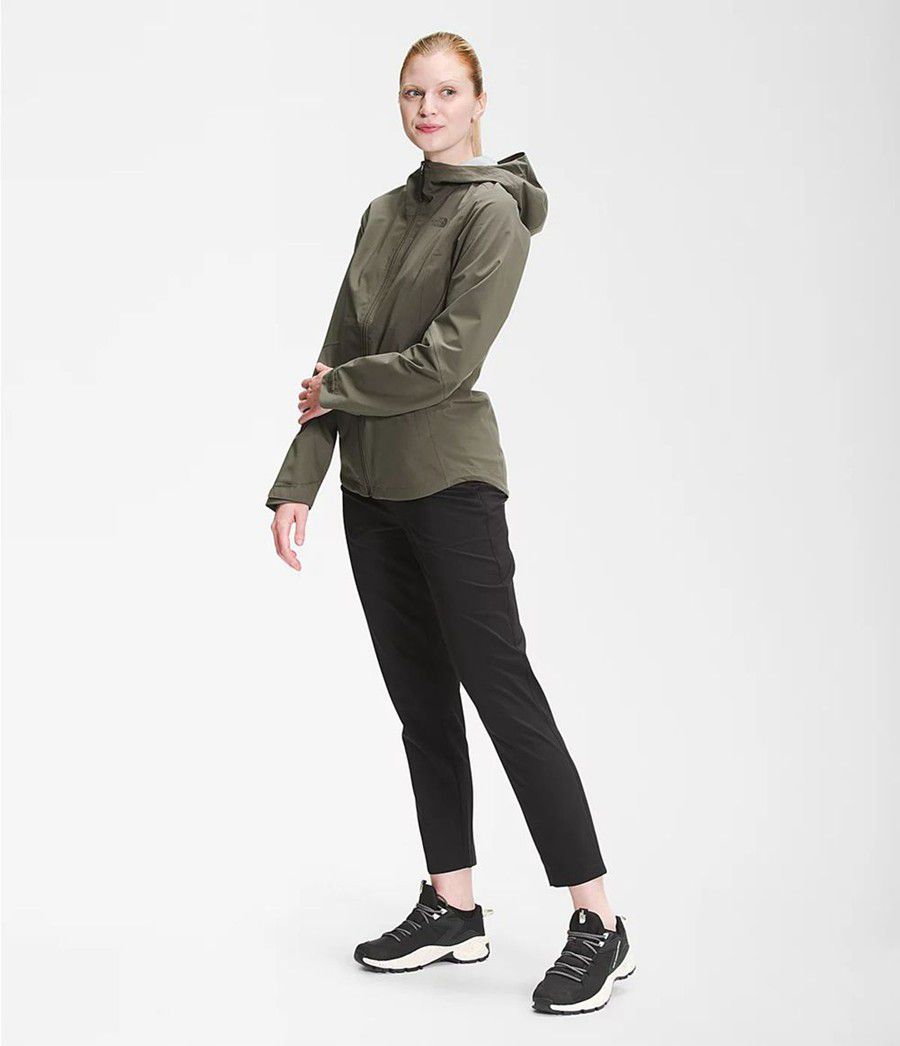 Dámské Rainwear The North Face Allproof Stretch Olivy Zelené | WMKFPXR-25