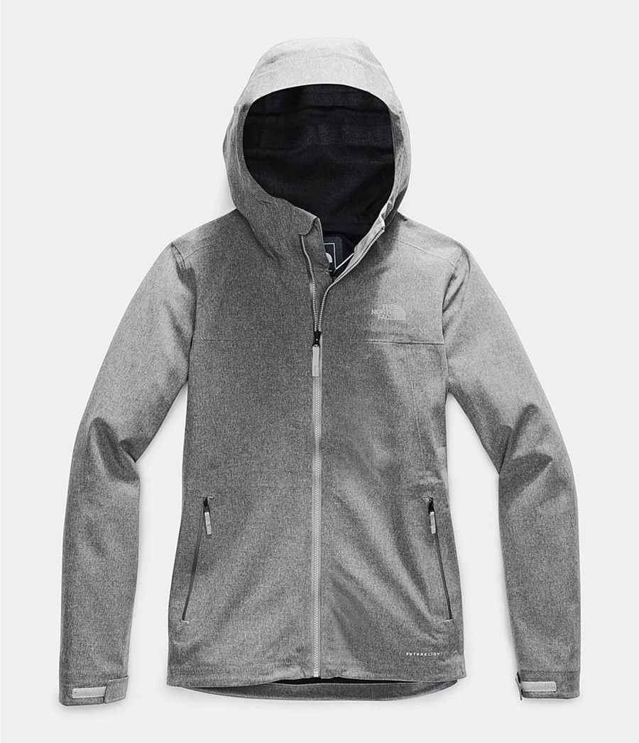 Dámské Rainwear The North Face Apex Flex Futurelight Šedé | TFINVYP-74