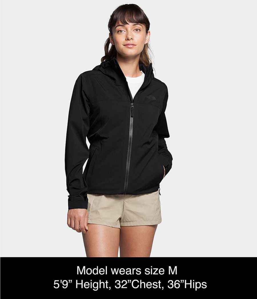 Dámské Rainwear The North Face Apex Flex Futurelight Černé | RKNXQHC-12