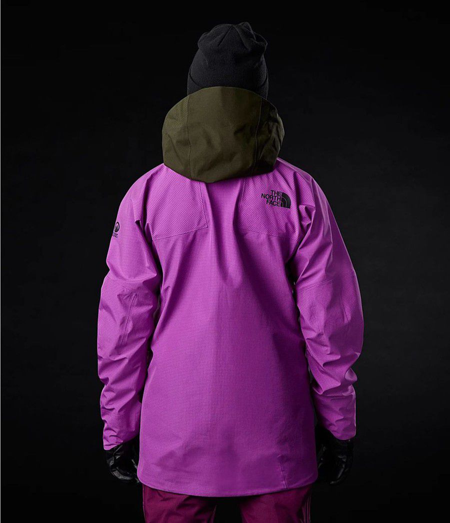 Dámské Rainwear The North Face Brigandine Futurelight Fialové | URIYZFB-38