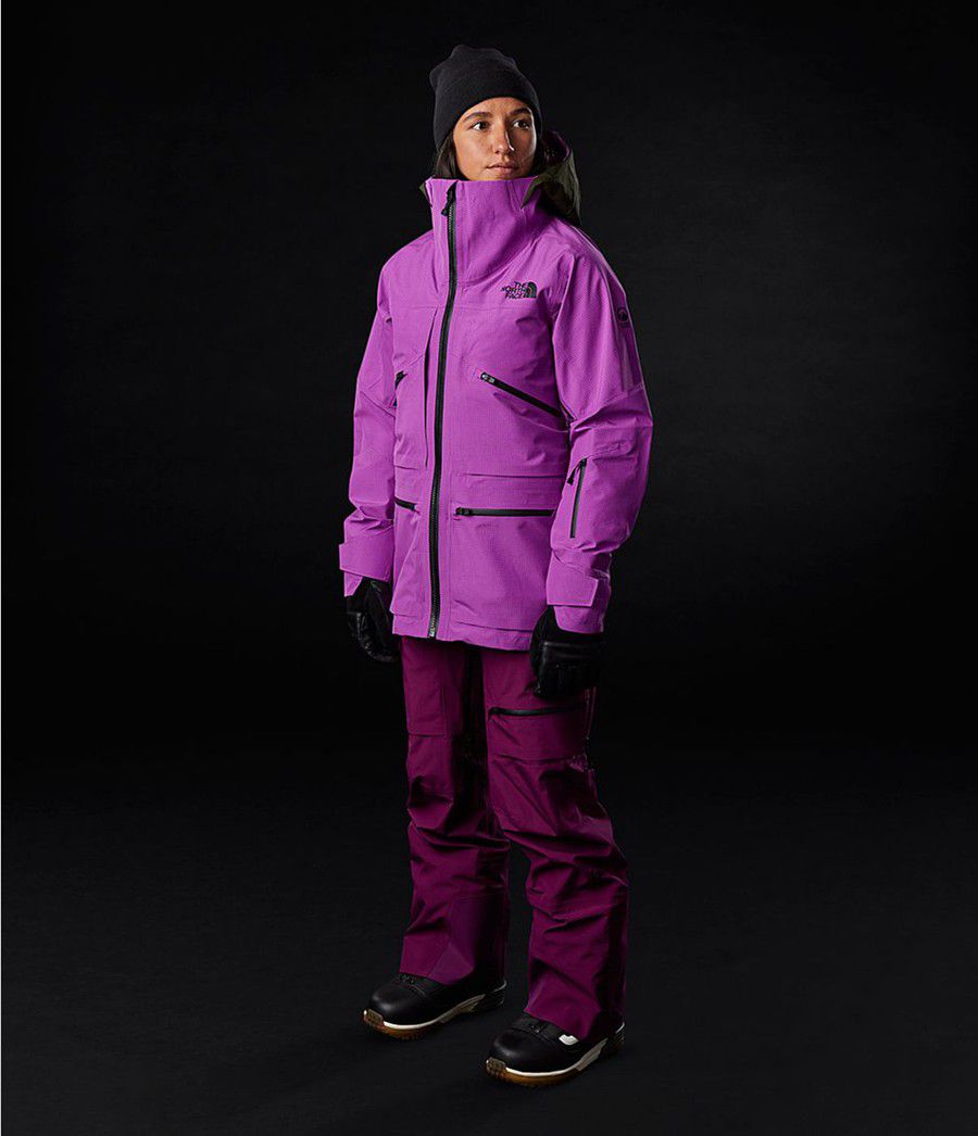 Dámské Rainwear The North Face Brigandine Futurelight Fialové | URIYZFB-38