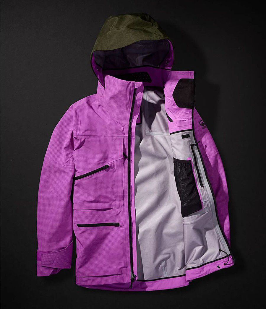 Dámské Rainwear The North Face Brigandine Futurelight Fialové | URIYZFB-38