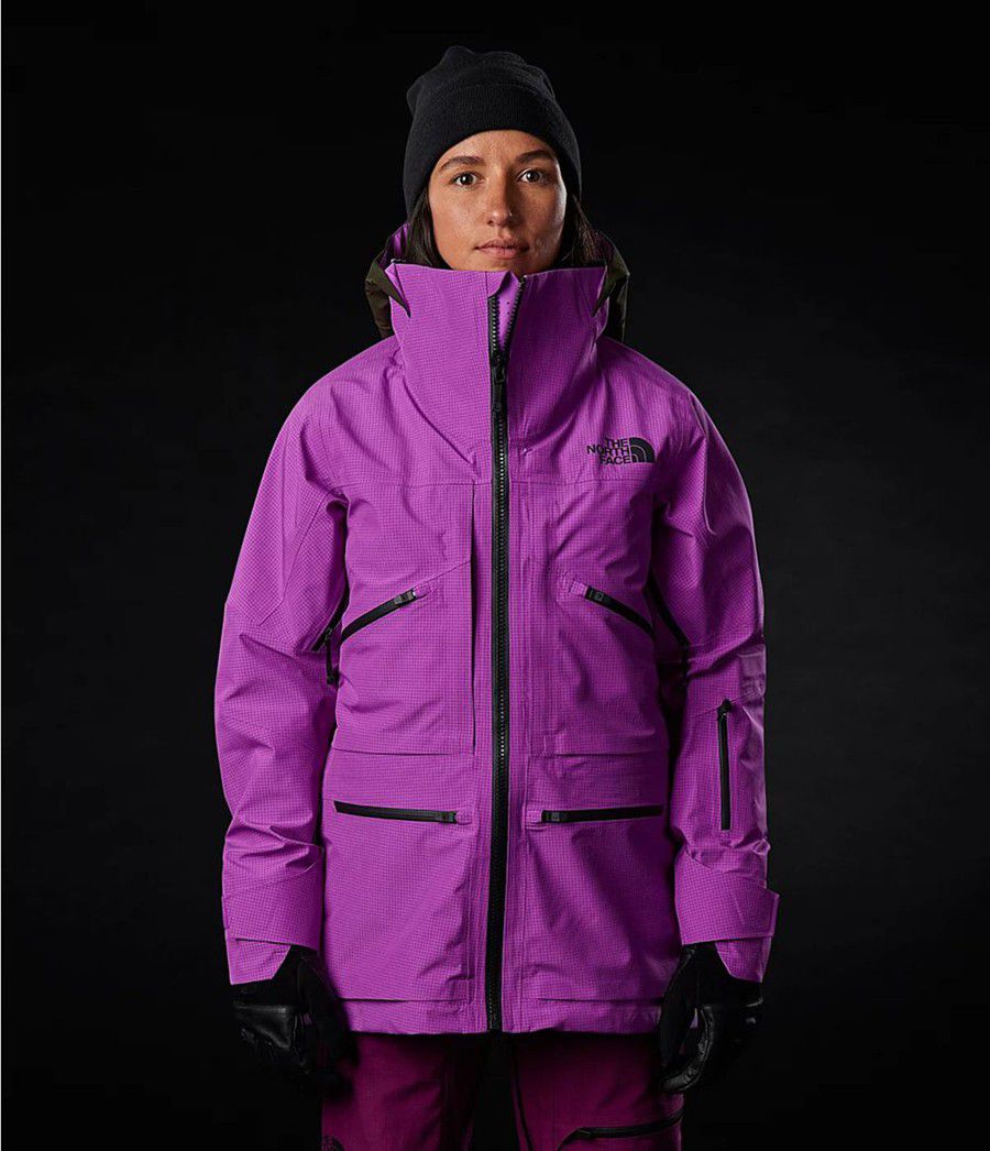 Dámské Rainwear The North Face Brigandine Futurelight Fialové | URIYZFB-38