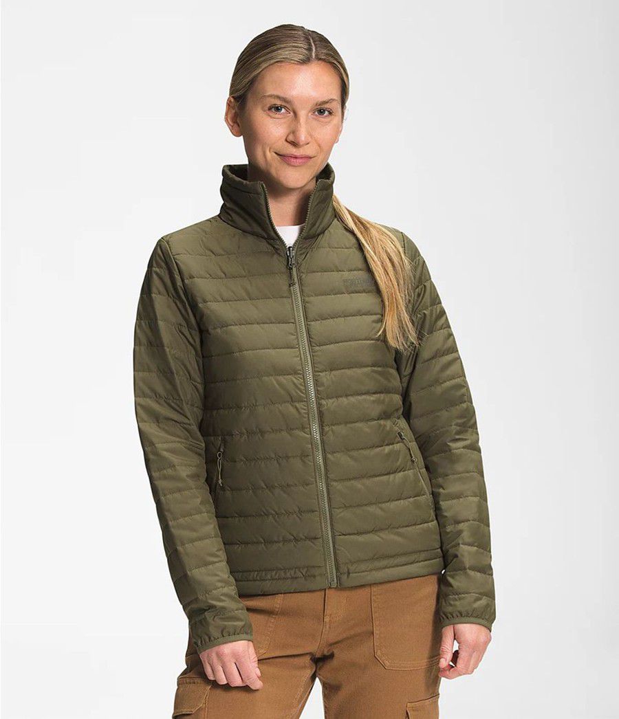 Dámské Rainwear The North Face Carto Triclimate® Olivy Zelené | NAYIDKQ-51