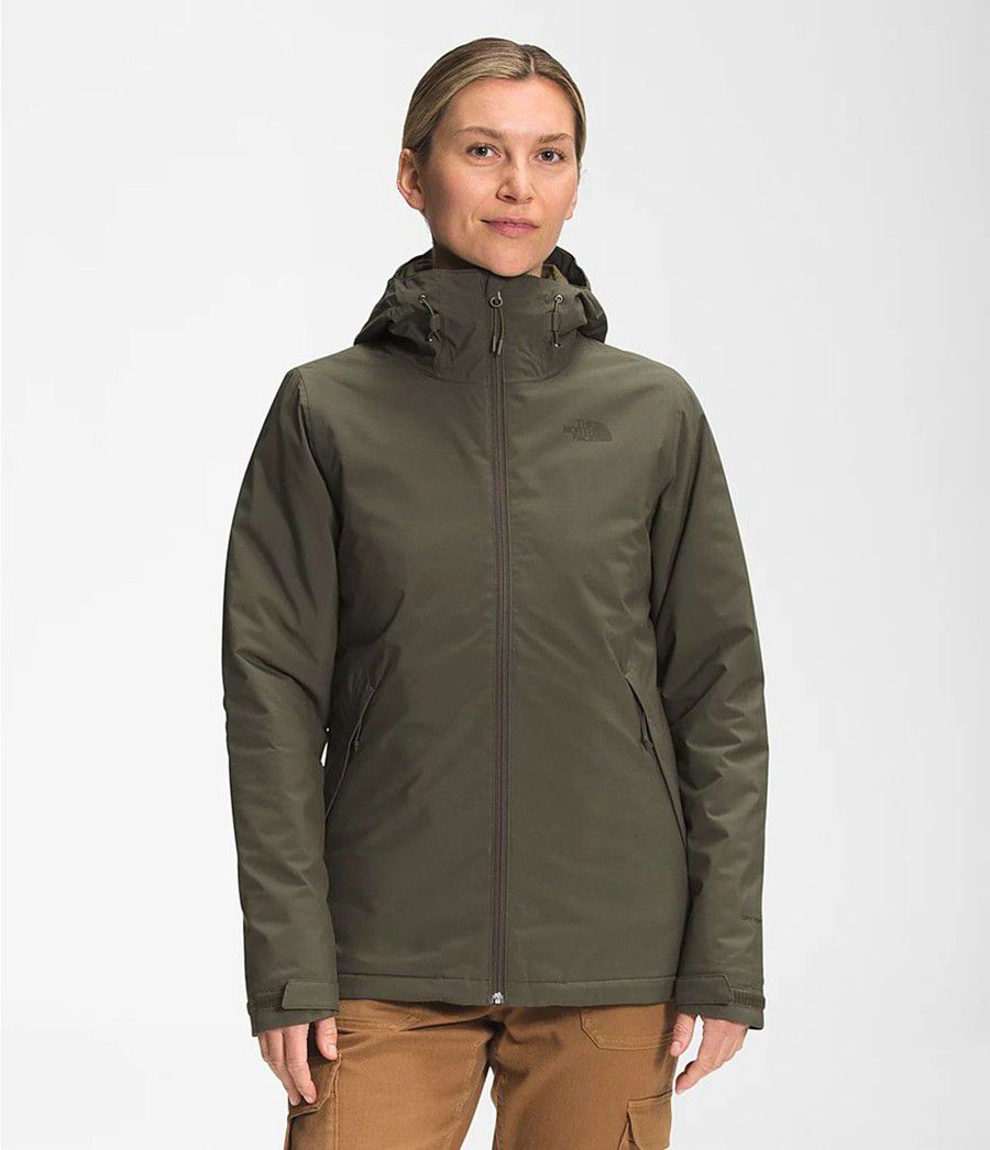 Dámské Rainwear The North Face Carto Triclimate® Olivy Zelené | NAYIDKQ-51