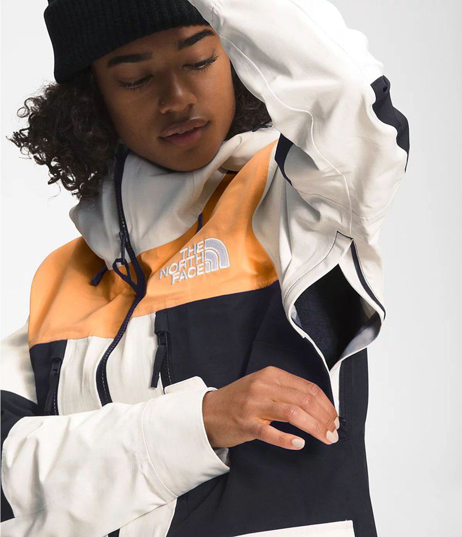 Dámské Rainwear The North Face Dragline Bílé | HICPDEV-10