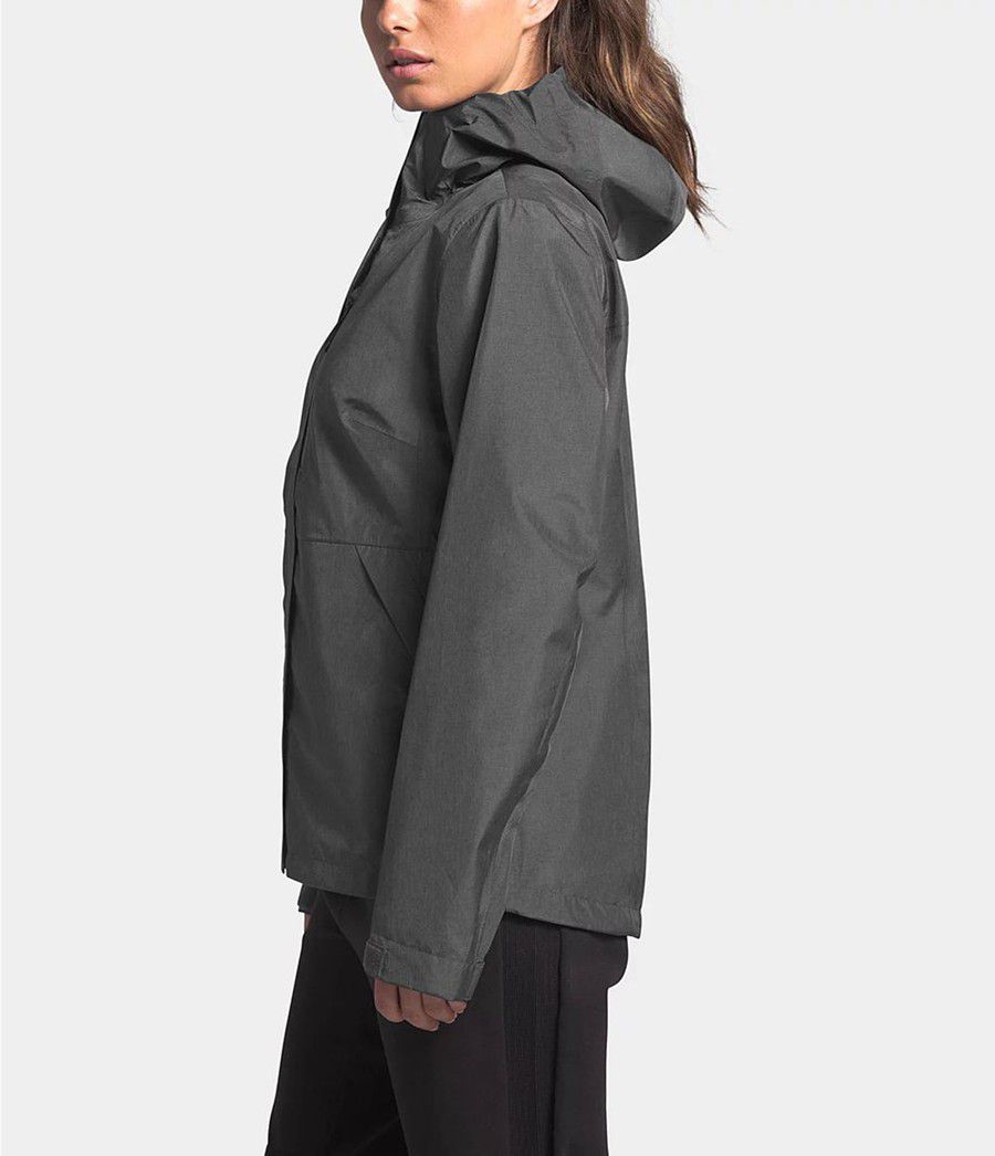 Dámské Rainwear The North Face Dryzzle Futurelight Tmavě Šedé | ESIWHDF-01
